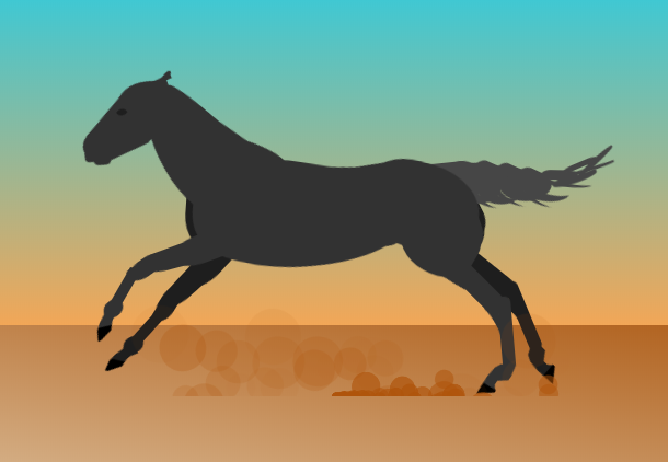 How to Make Pure CSS3 Galloping Horse Animation Special Effects