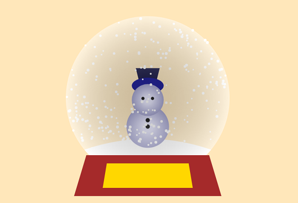 How to Make HTML5 Canvas Christmas Snowman Ball Animation
